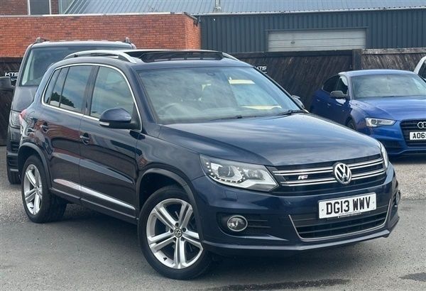 Blue Used 2013 VW Tiguan R-line SUV | £9,995 (Fair price) - Image 1/1