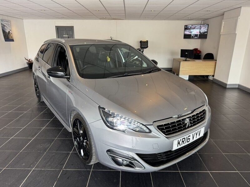 Grey Used 2016 Peugeot 308 GT-line Estate | £7,695 (Fair price) - Image 1/4