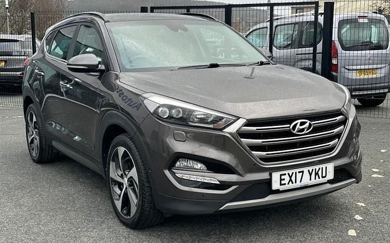 Used Hyundai Tucson Premium SE 141 HP (103 kW) 2017 Grey SUV