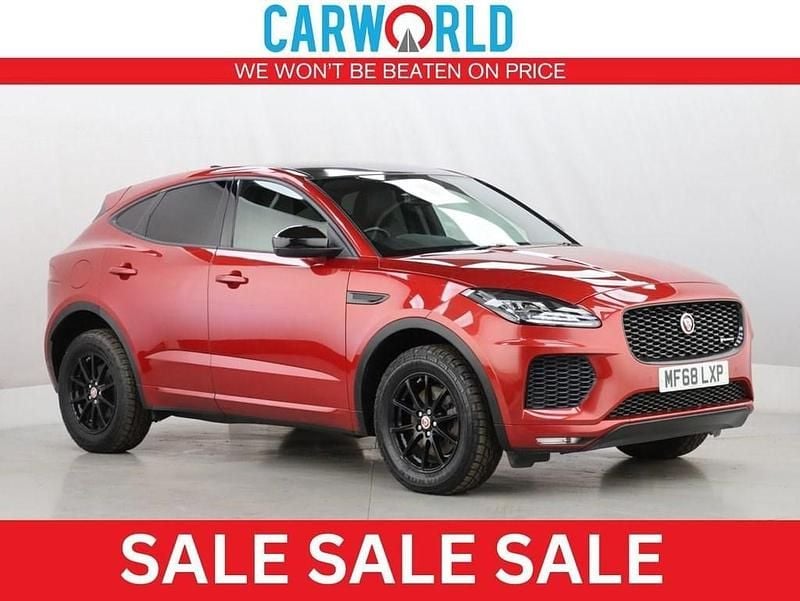 Red Used 2018 Jaguar E-Pace R-Dynamic SUV | £11,397 (Fair price) - Image 1/3