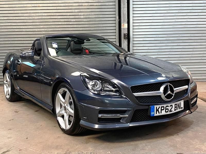 Grey Used 2012 Mercedes SLK350 AMG Cabriolet | £12,950 - Image 1/4