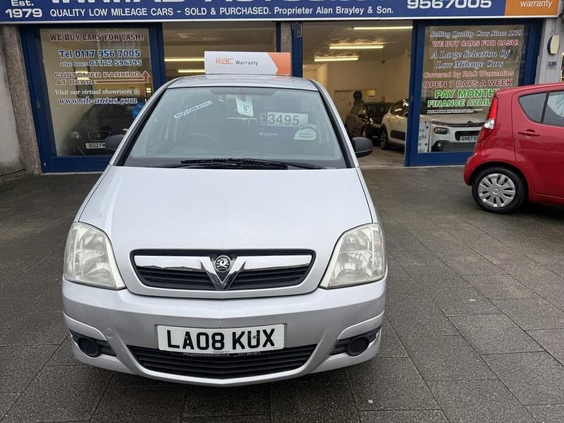 Used Vauxhall Meriva 104 HP (76 kW) 2008 Silver MPV