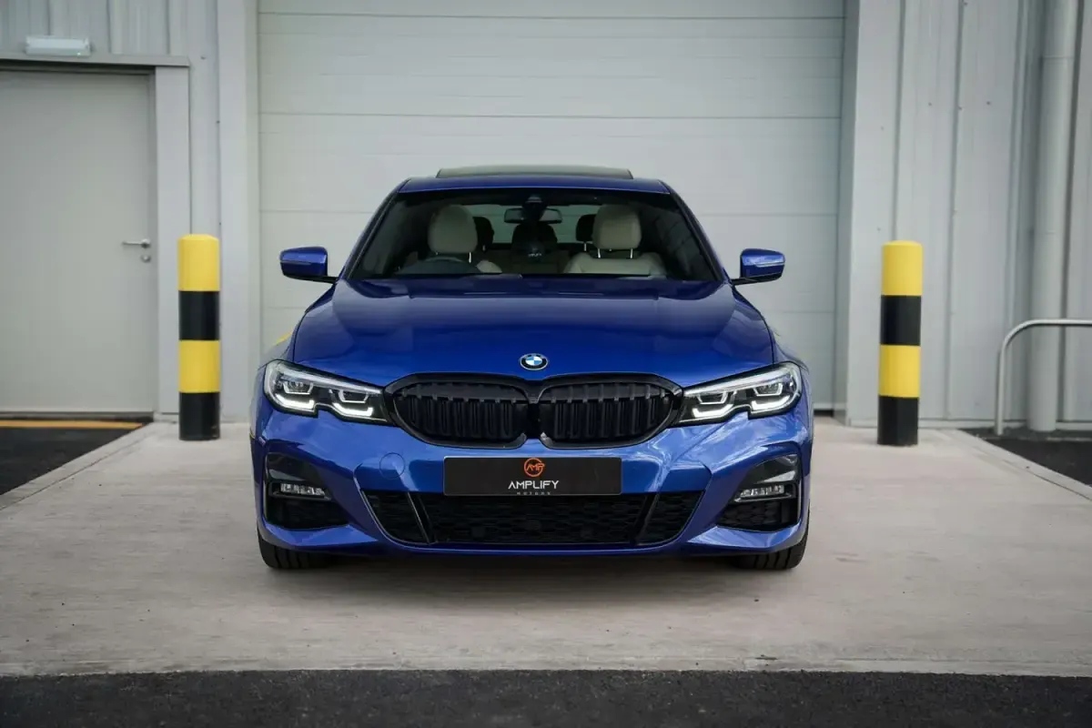 Used BMW 320e M Sport 2021 Blue Sedan