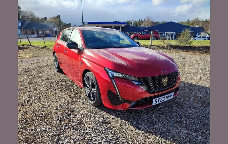 Used Peugeot 308 GTi 130 HP (95 kW) 2023 Red Hatchback