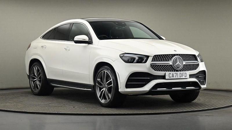 White Used 2022 Mercedes GLE350 AMG line Coupe | £49,000 (Fair price) - Image 1/4