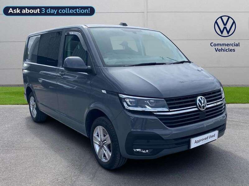 Grey Used 2024 VW T6.1 Highline Van | £43,558 (Expensive) - Image 1/4
