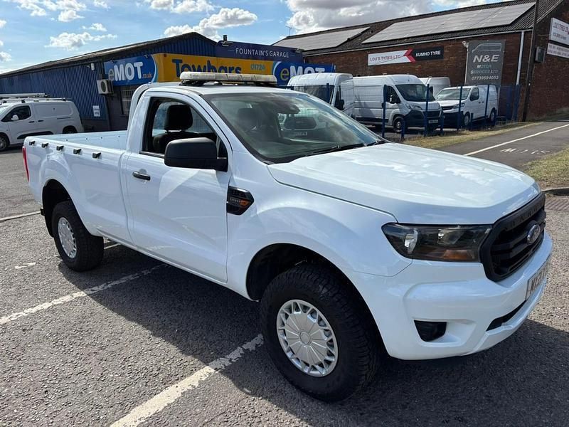 White Used 2021 Ford Ranger XL Pickup | £9,995 (Fair price) - Image 1/4