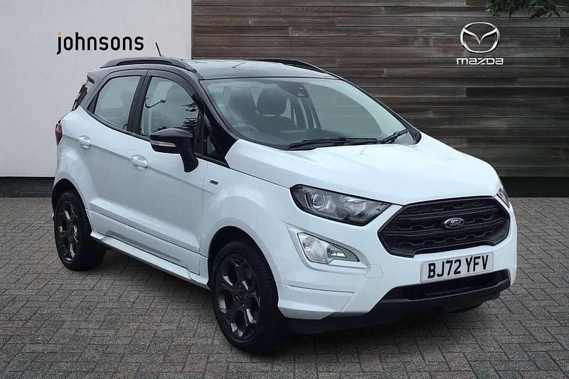 White Used 2022 Ford Ecosport ST-Line SUV | £13,112 (Fair price) - Image 1/4