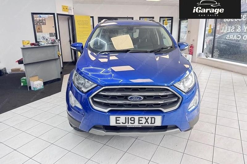 Blue Used 2019 Ford Ecosport Titanium SUV | £11,500 (Fair price) - Image 1/1