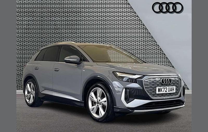 Used Audi Q4 e-tron S-Line 150 kW (204 HP) 2022 Grey SUV