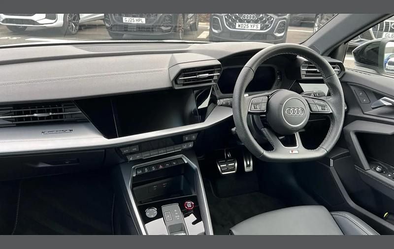 Used Audi S3 Black Edition 306 HP (225 kW) 2024 White Sedan