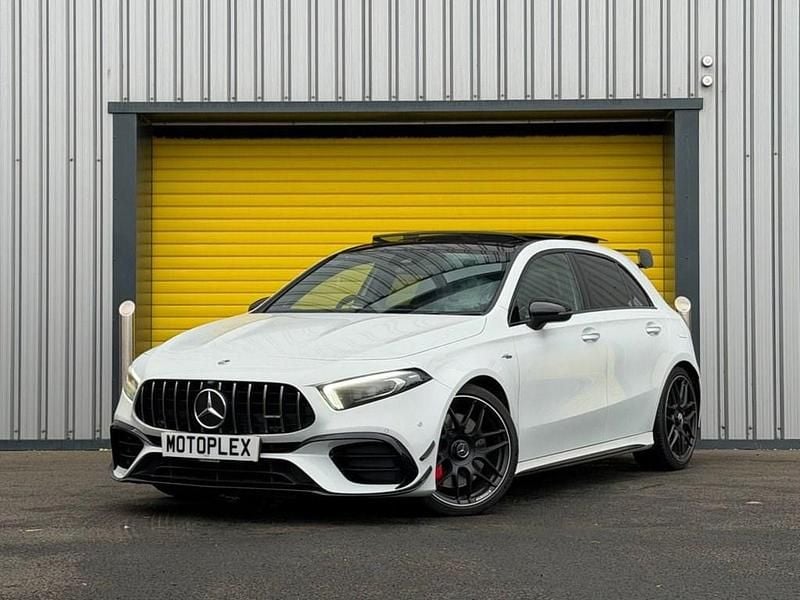 White Used 2022 Mercedes A45 AMG AMG Hatchback | £38,995 (Fair price) - Image 1/4