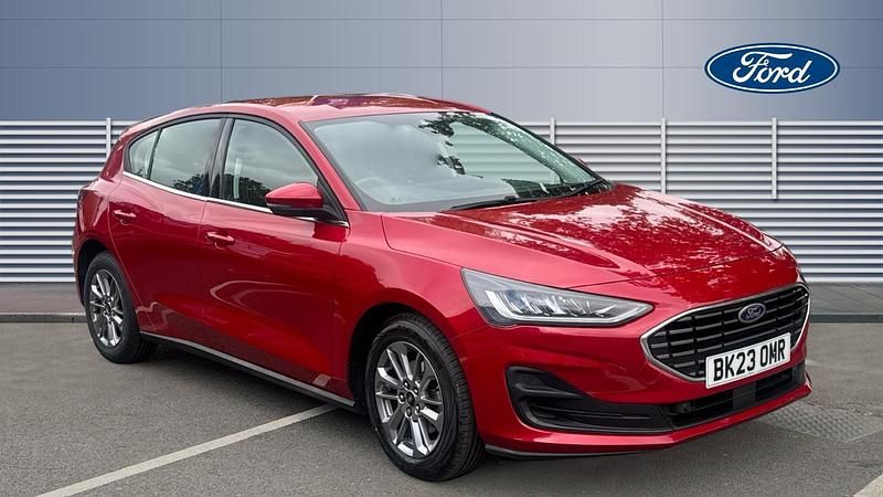 Red Used 2023 Ford Focus Titanium Hatchback | £14,700 (Fair price) - Image 1/4