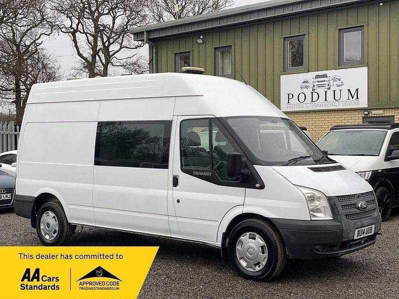 Used Ford Transit 125 HP (91 kW) 2014 White Van