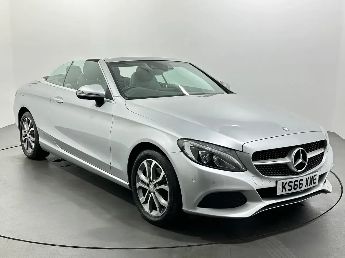 Used Mercedes C220 170 HP (125 kW) 2017 Cabriolet