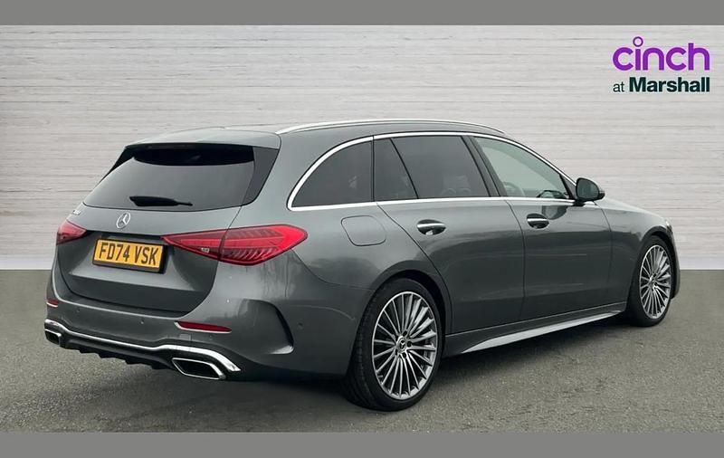 Used Mercedes C300e AMG Line Premium 254 HP (186 kW) 2025 Grey Estate