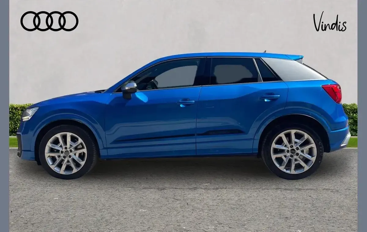 Used Audi SQ2 Design 296 HP (217 kW) 2019 Blue SUV