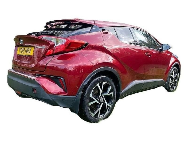 Used Toyota C-HR Design 122 HP (89 kW) 2019 Red SUV