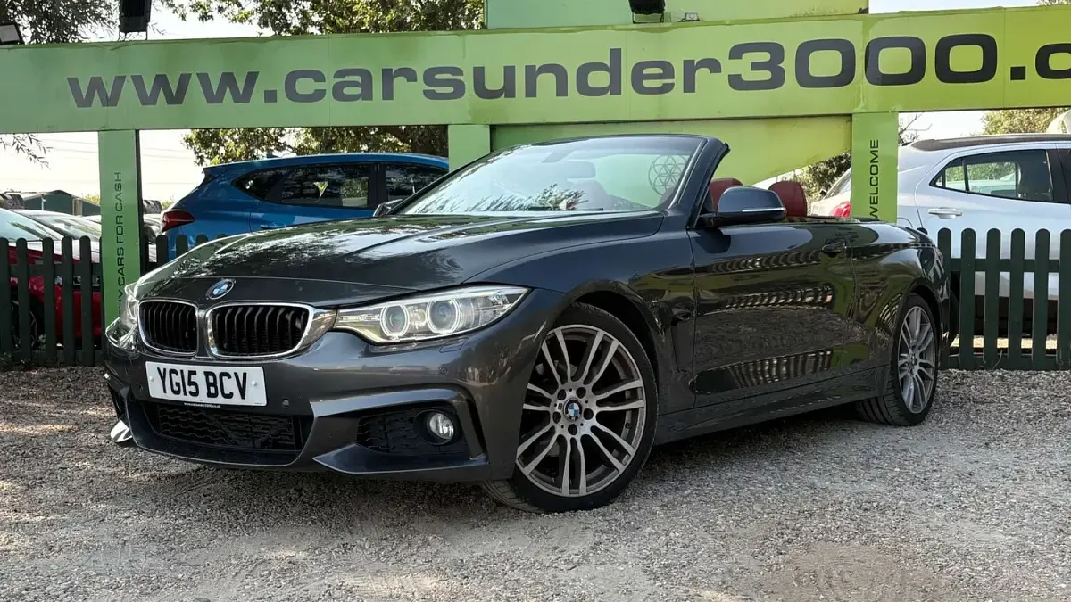 Used BMW 420 Cabriolet M Sport 2015 Grey Cabriolet
