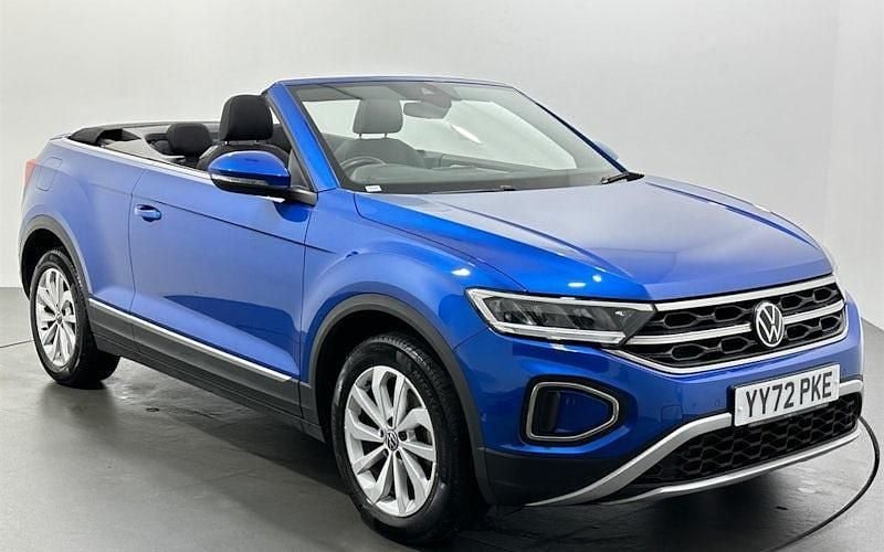 Used 2025 VW T-Roc Cabriolet Style Cabriolet | £23,300 (Good price) - Image 1/3