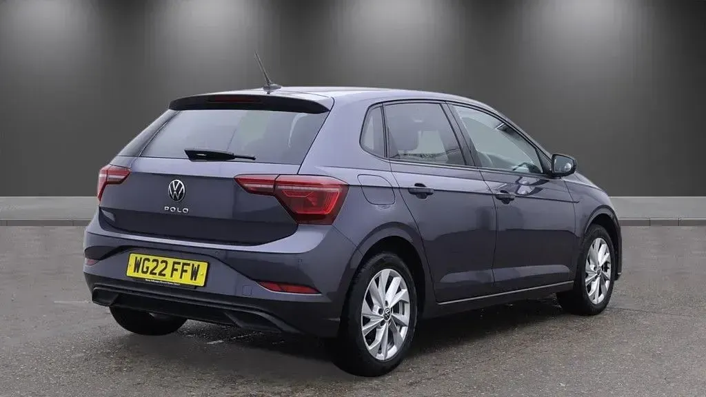 Used VW Polo Style 95 HP (69 kW) 2022 Grey Hatchback