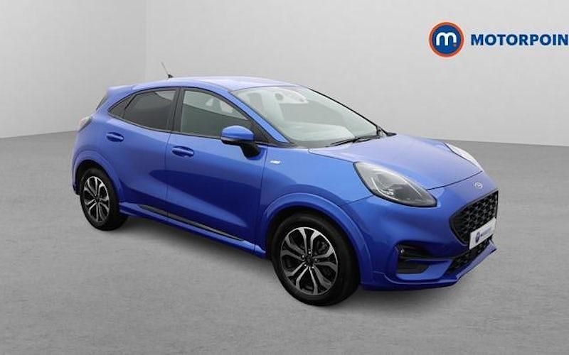 Used Ford Puma ST-Line 125 HP (91 kW) 2021 Blue SUV