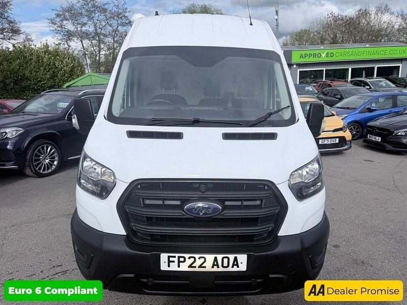 Used Ford Transit 130 HP (95 kW) 2022 White Van