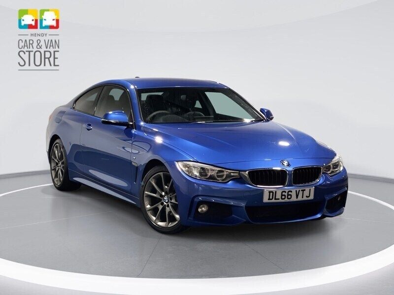 Blue Used 2016 BMW 420 M Sport Coupe | £10,399 (Fair price) - Image 1/4