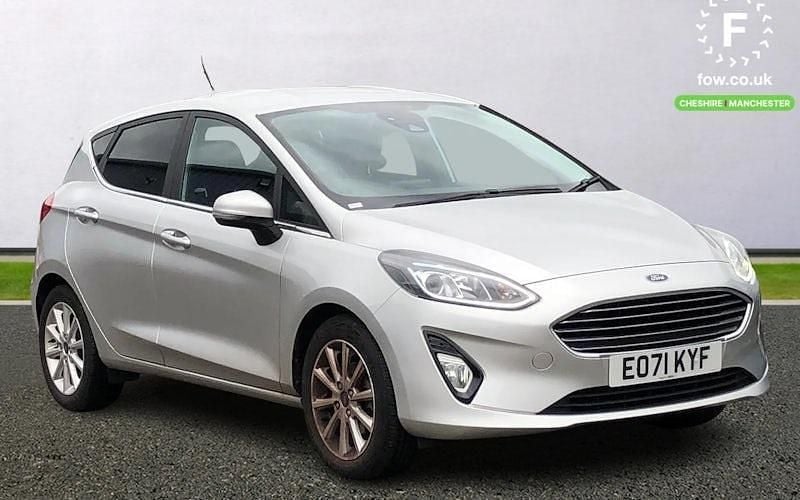 Silver Used 2021 Ford Fiesta Titanium Hatchback | £12,299 (Fair price) - Image 1/3