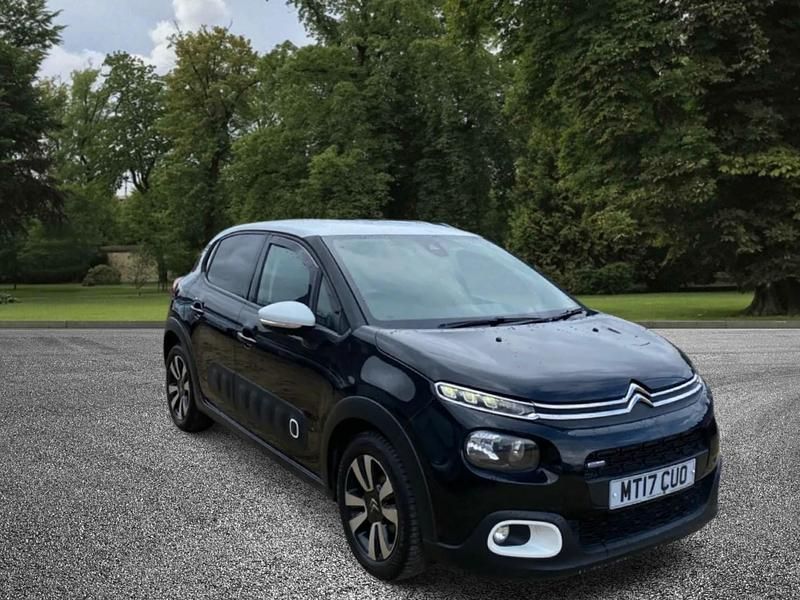 Black Used 2017 Citroën C3 Flair Hatchback | £2,795 (Good price) - Image 1/4