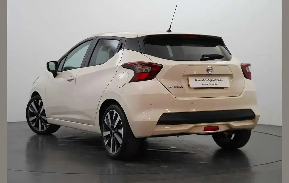 Used Nissan Micra Tekna 91 HP (66 kW) 2023 White Hatchback