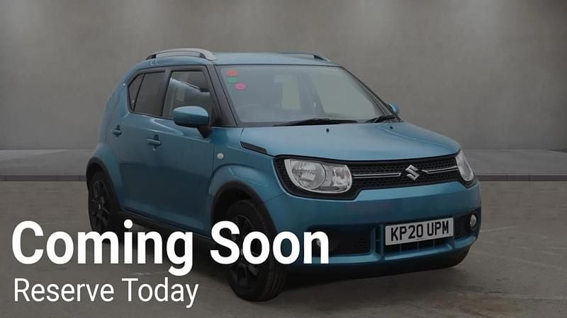 Used Suzuki Ignis SZ-T 90 HP (66 kW) 2020 Blue SUV