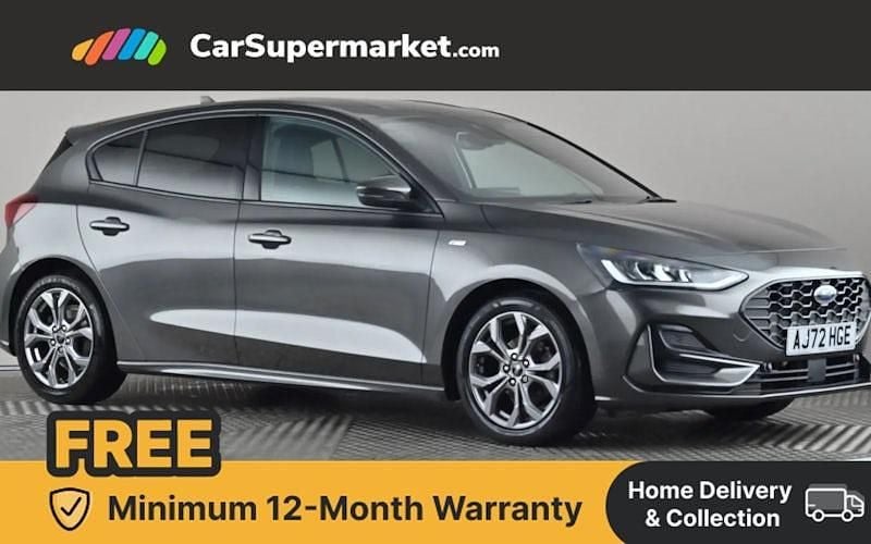 Grey Used 2023 Ford Focus ST-Line Hatchback | £12,497 (Fair price) - Image 1/4