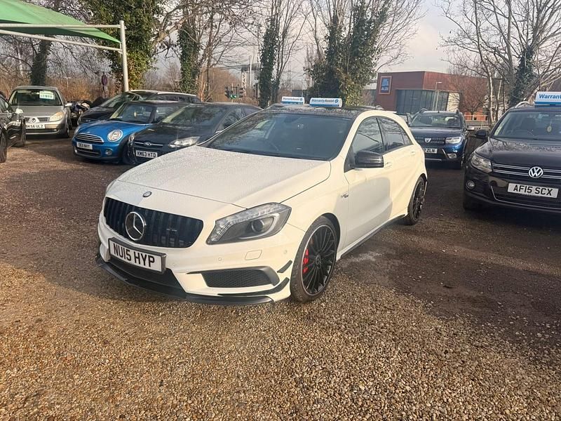 Used Mercedes A45 AMG AMG 360 HP (264 kW) 2015 White Hatchback