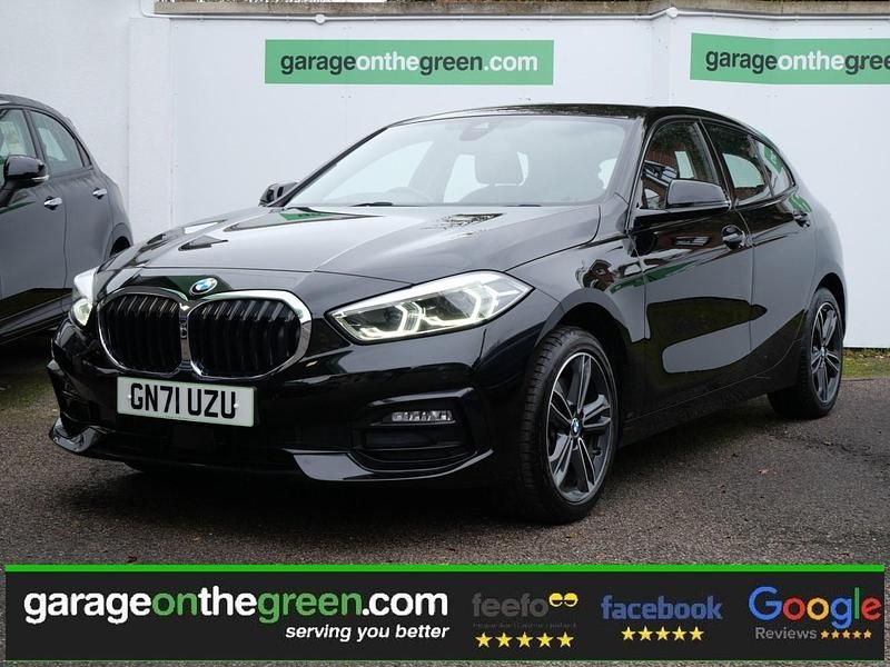 Black Used 2021 BMW 118 Sport Line Hatchback | £16,995 (Fair price) - Image 1/4