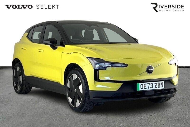 Yellow Used 2024 Volvo EX30 Plus SUV | £27,500 (Super price) - Image 1/4