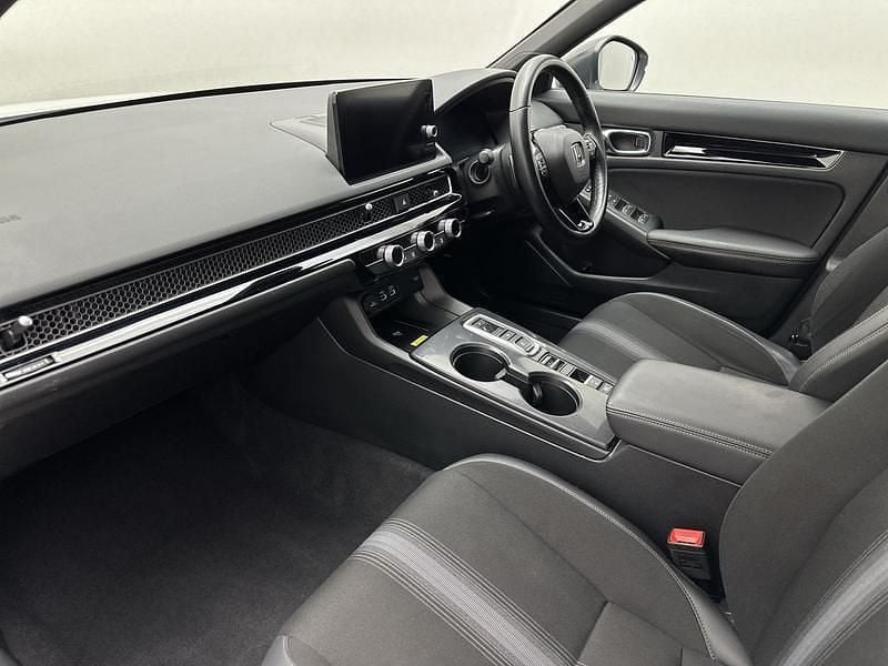 Used Honda Civic Sport 2023 White Hatchback