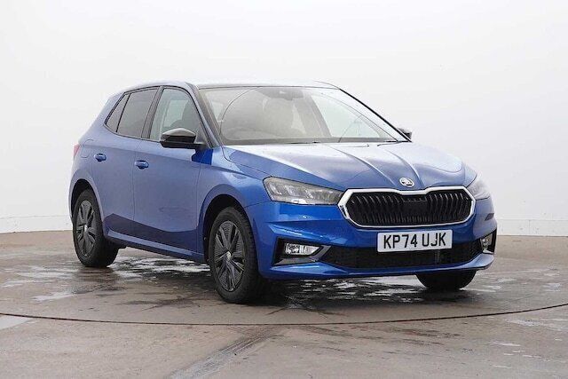 Race blue metallic black magic pearl effect Used 2024 Skoda Fabia Colour Edition Hatchback | £17,950 - Image 1/4