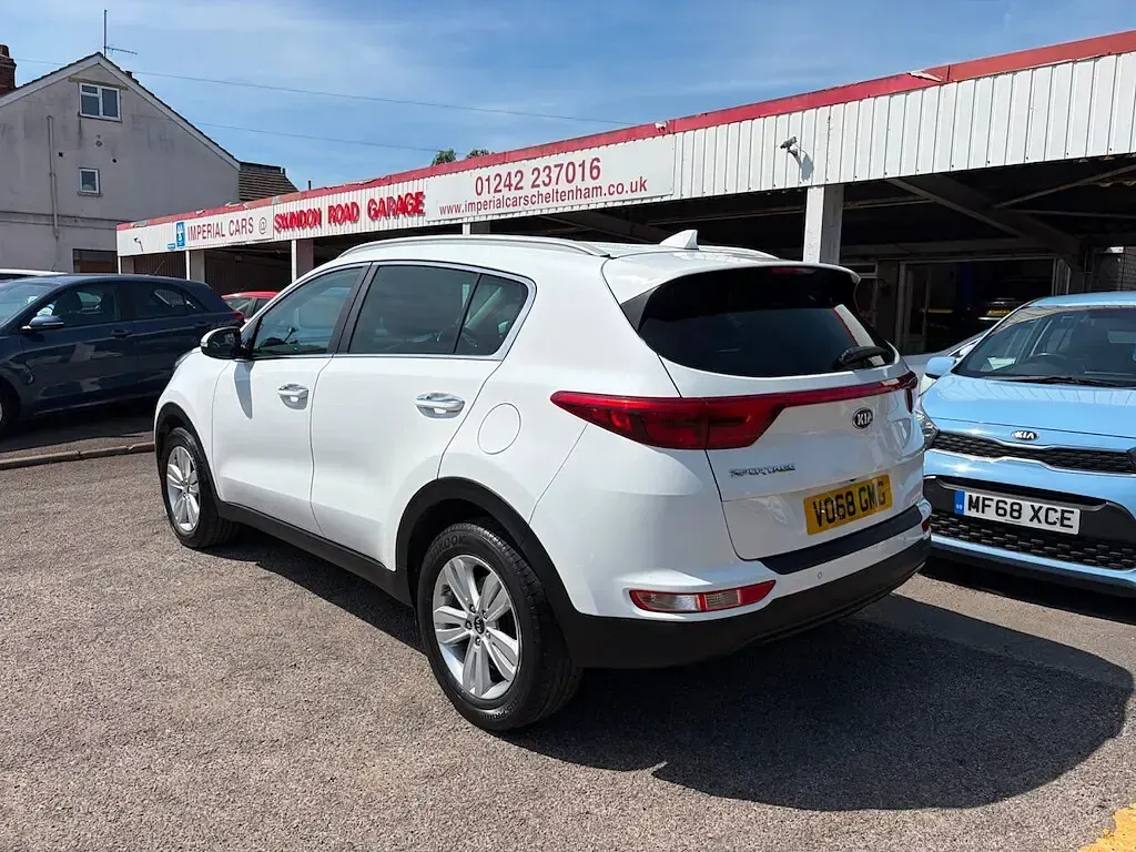 Used Kia Sportage 114 HP (83 kW) 2018 White SUV