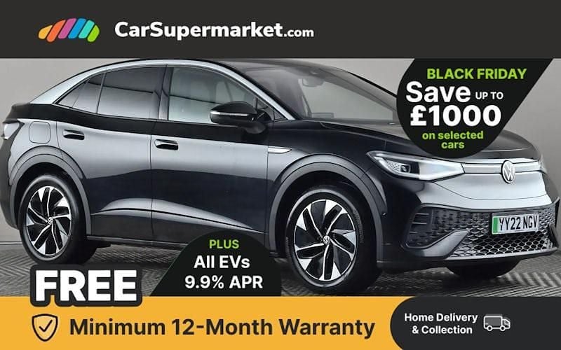 Black Used 2022 VW ID.5 Pro Performance SUV | £20,697 (Fair price) - Image 1/3