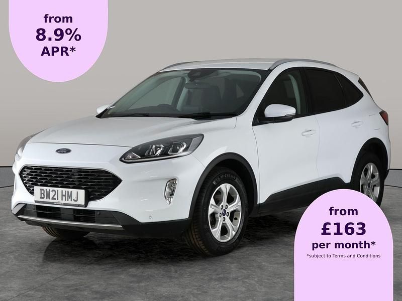 White Used 2021 Ford Kuga Zetec SUV | £12,668 (Good price) - Image 1/2