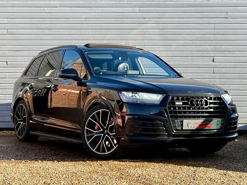 Black Used 2017 Audi SQ7 Comfort SUV | £24,995 (A bit pricey) - Image 1/4