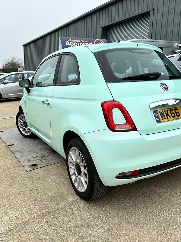 Used Fiat 500 Pop Star 69 HP (50 kW) 2016 Green Hatchback