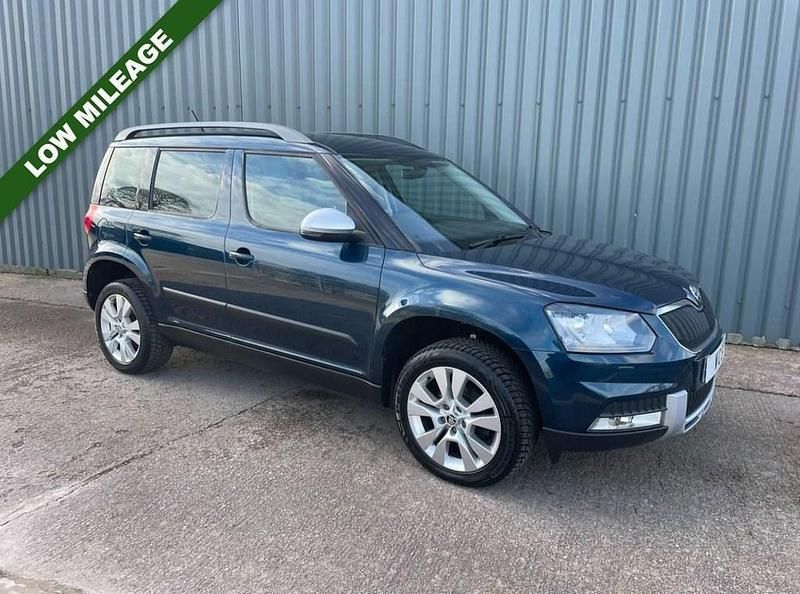 Used Skoda Yeti SE L 110 HP (80 kW) 2016 Blue SUV
