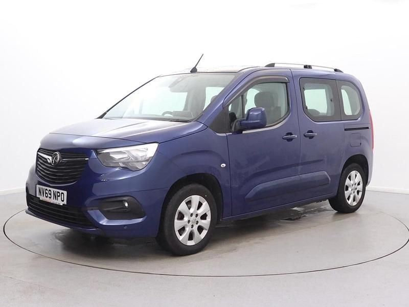 Used Vauxhall Combo S 130 HP (95 kW) 2020 Blue MPV