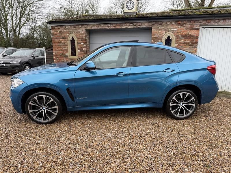 Used BMW X6 M Sport 2018 Blue SUV