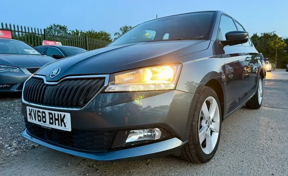 Used Skoda Fabia SE L 110 HP (80 kW) 2018 Grey Hatchback