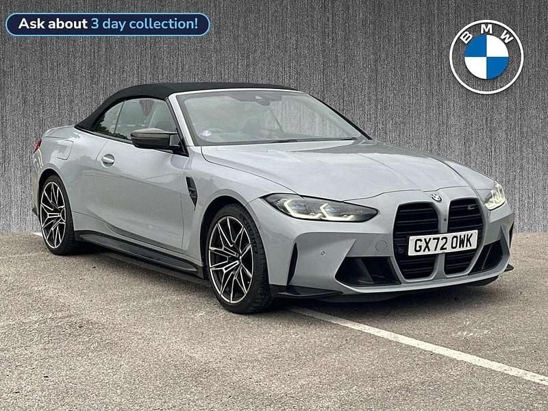 Grey Used 2023 BMW M4 Cabriolet Competition Edition Cabriolet | £53,799 (Fair price) - Image 1/4
