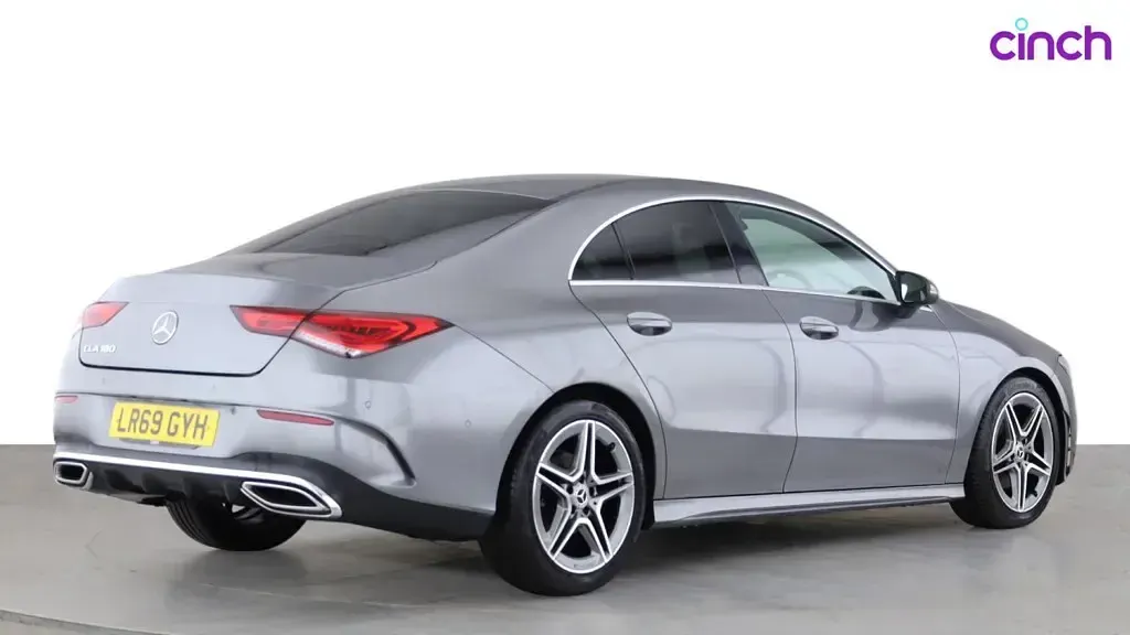 Used Mercedes CLA180 AMG line 2019 Grey Coupe