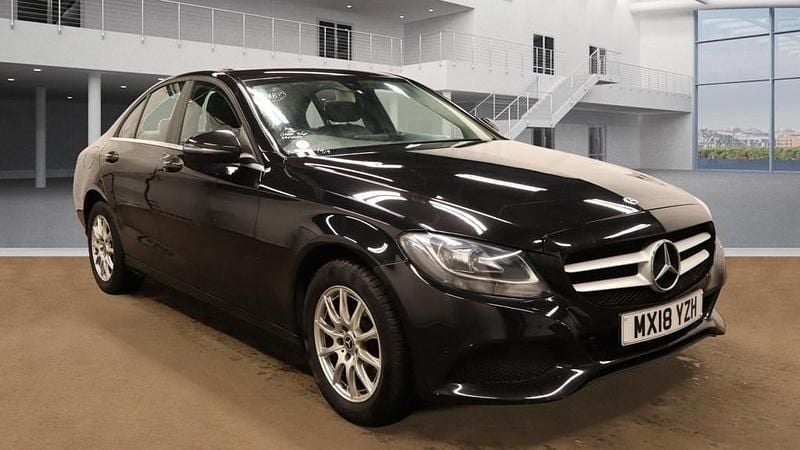 Black Used 2018 Mercedes C200 SE Sedan | £7,495 (Super price) - Image 1/4